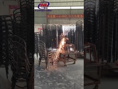 결혼하기 위한 투명 얼음 나폴레옹 이면 수지 키아바리 의자 이벤트 가구